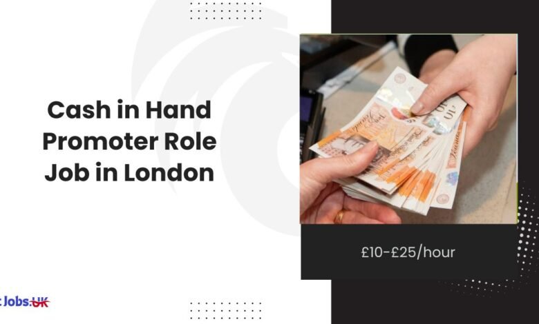 Cash in Hand Promoter Role Job in London £10-£25hour