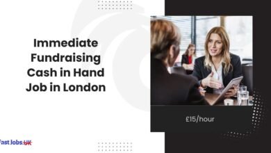 Immediate Fundraising Cash in Hand Job in London - £15hour