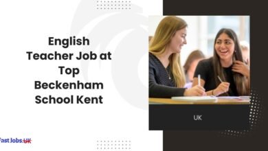 English Teacher Job at Top Beckenham School Kent