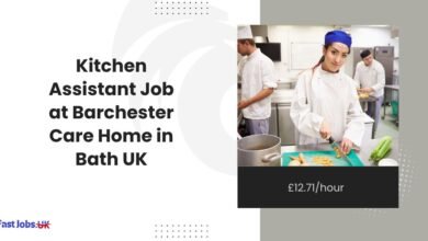 Kitchen Assistant Job at Barchester Care Home in Bath £12.71hour
