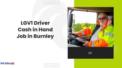 LGV1 Driver Cash in Hand Job in Burnley VEKA AG Full-Time HGV1Category CE Licence Required