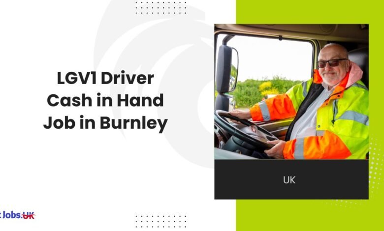 LGV1 Driver Cash in Hand Job in Burnley VEKA AG Full-Time HGV1Category CE Licence Required