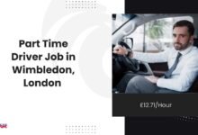 Part Time Driver Job in Wimbledon, London £12.71Hour
