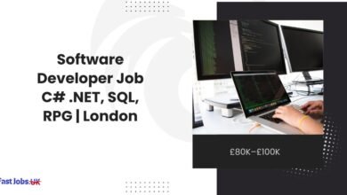 Software Developer Job C# .NET, SQL, RPG £80K–£100K London