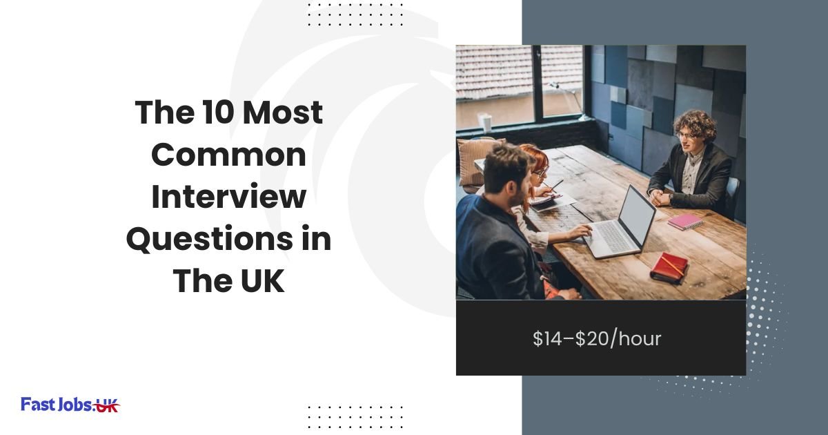 The 10 Most Common Interview Questions in The UK (And How To Answer Them)