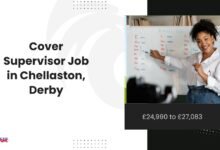 Cover Supervisor Job in Chellaston, Derby – £24,990 to £27,083 Pro Rata