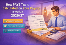 How PAYE Tax is Calculated on Your Payslip in the UK 2026