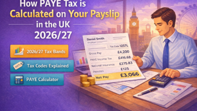 How PAYE Tax is Calculated on Your Payslip in the UK 2026