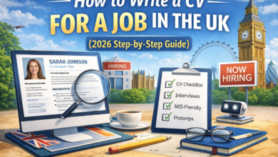 How to Write a CV for Job in the UK A Step by Step Guide