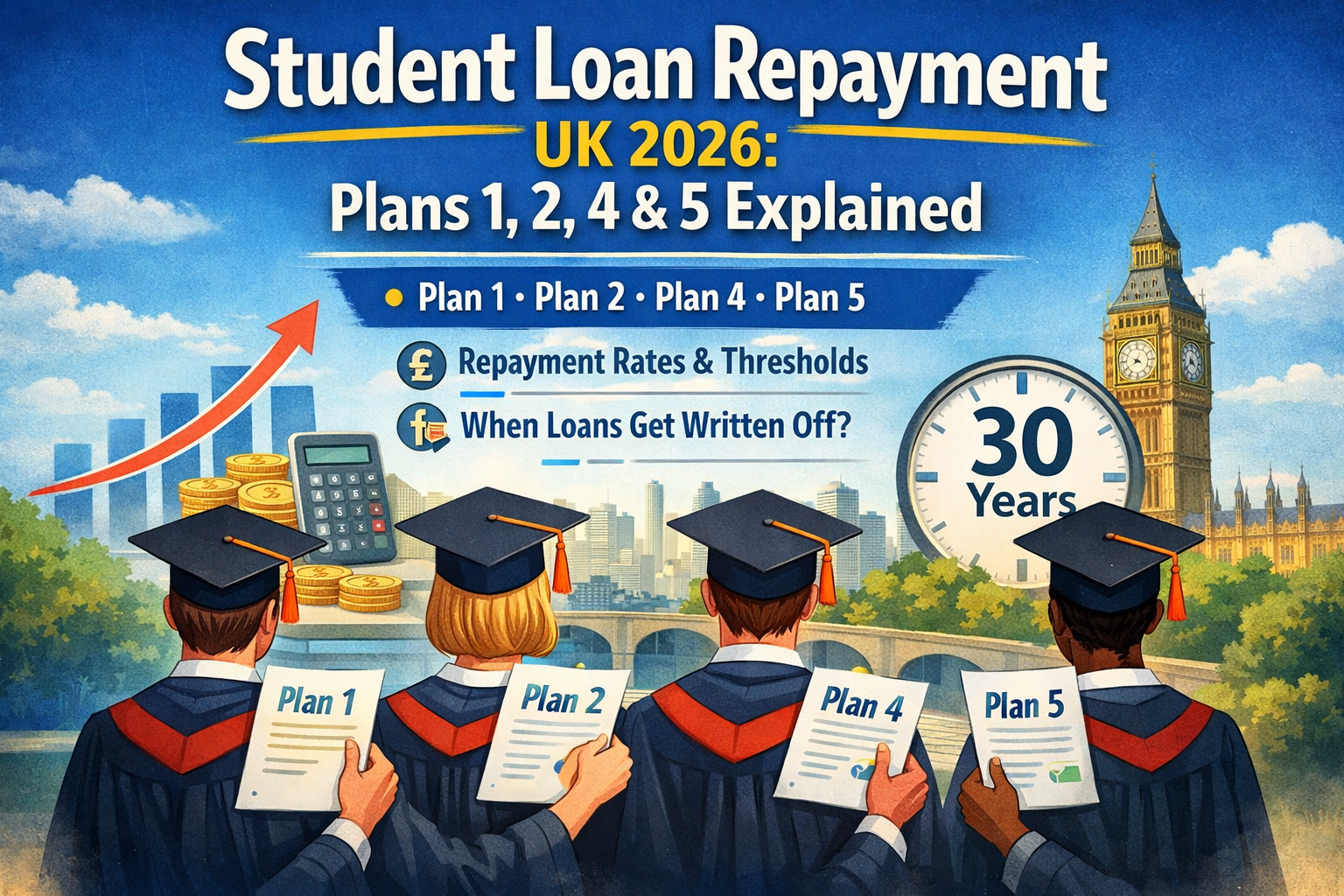 Student Loan Repayment UK 2026: Plans 1, 2, 4 & 5 Explained