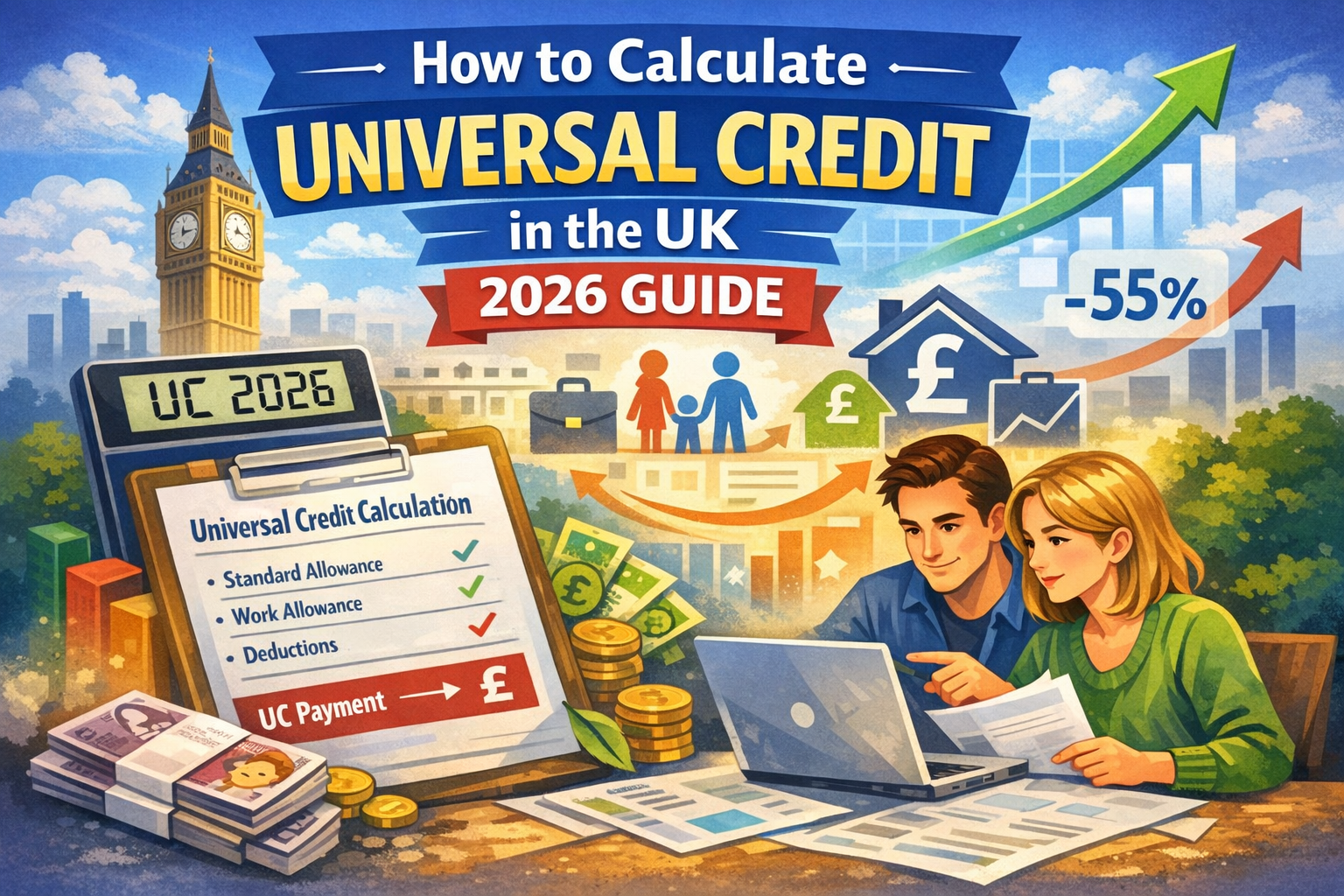 How to Calculate Universal Credit in the UK (With Examples)