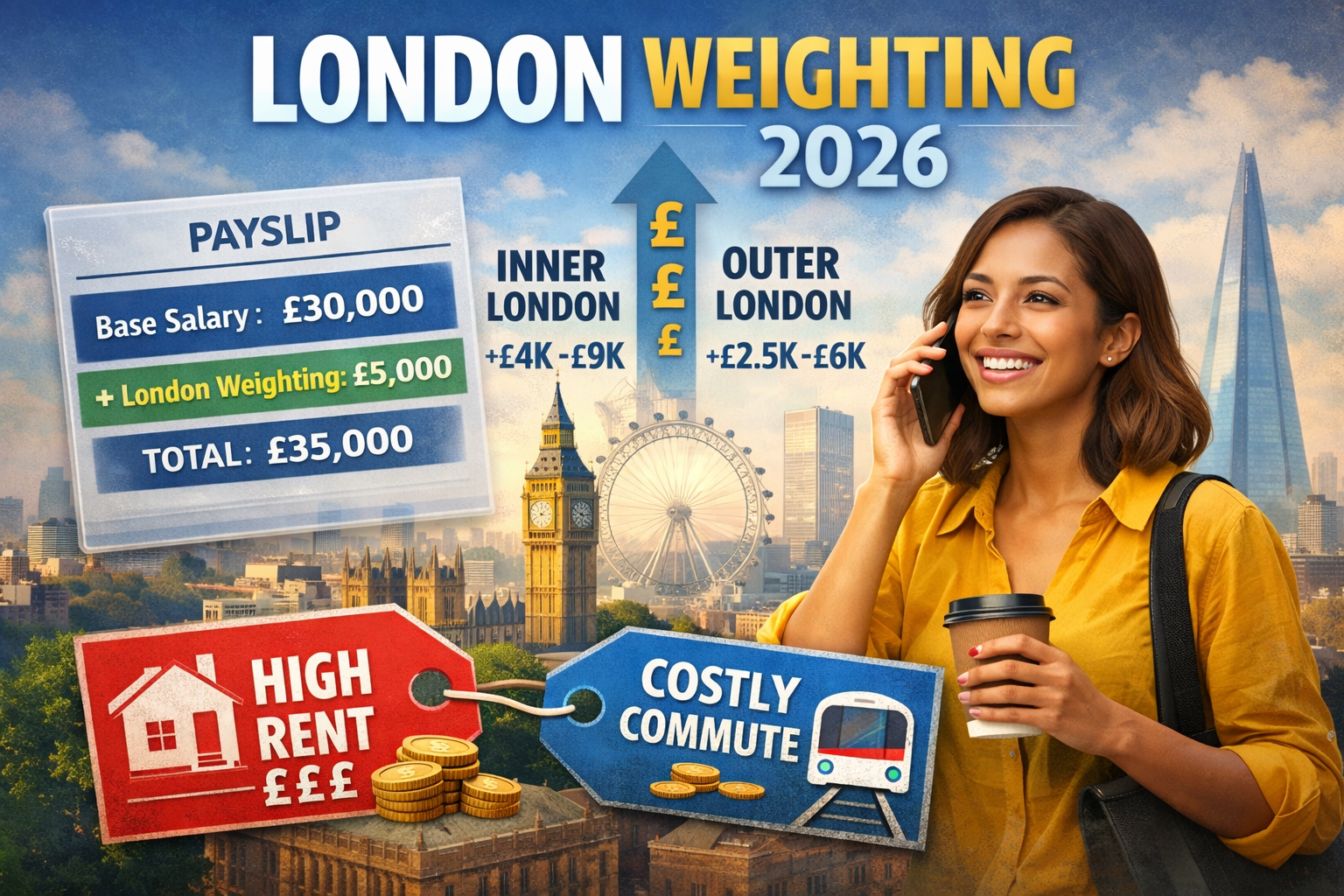 What Is London Weighting & How Much Extra Do You Get?